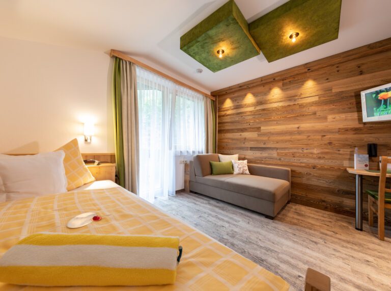 Einzelzimmer Balkon Ramsau Sporthof Austria 1