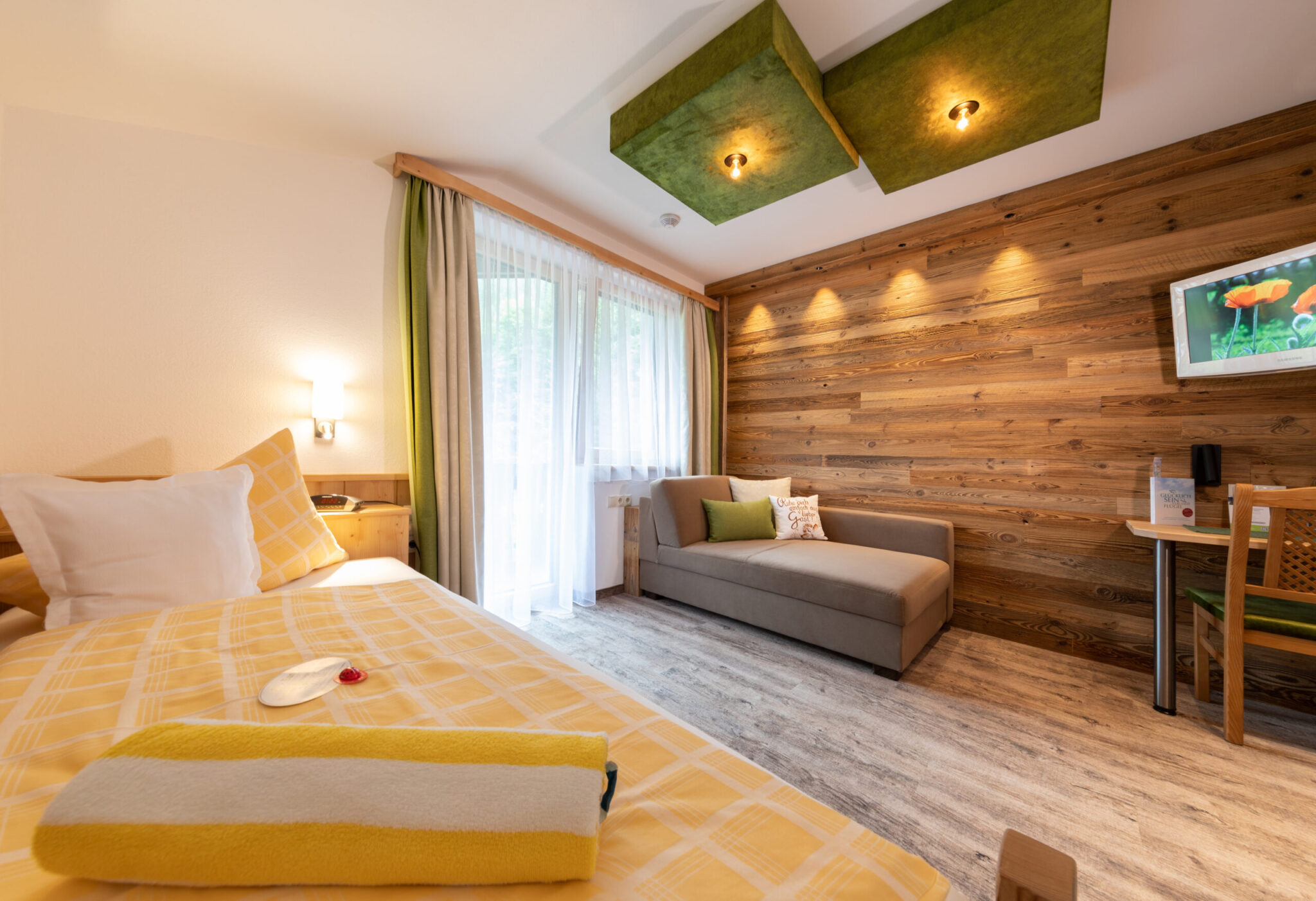 Einzelzimmer Balkon Ramsau Sporthof Austria 1