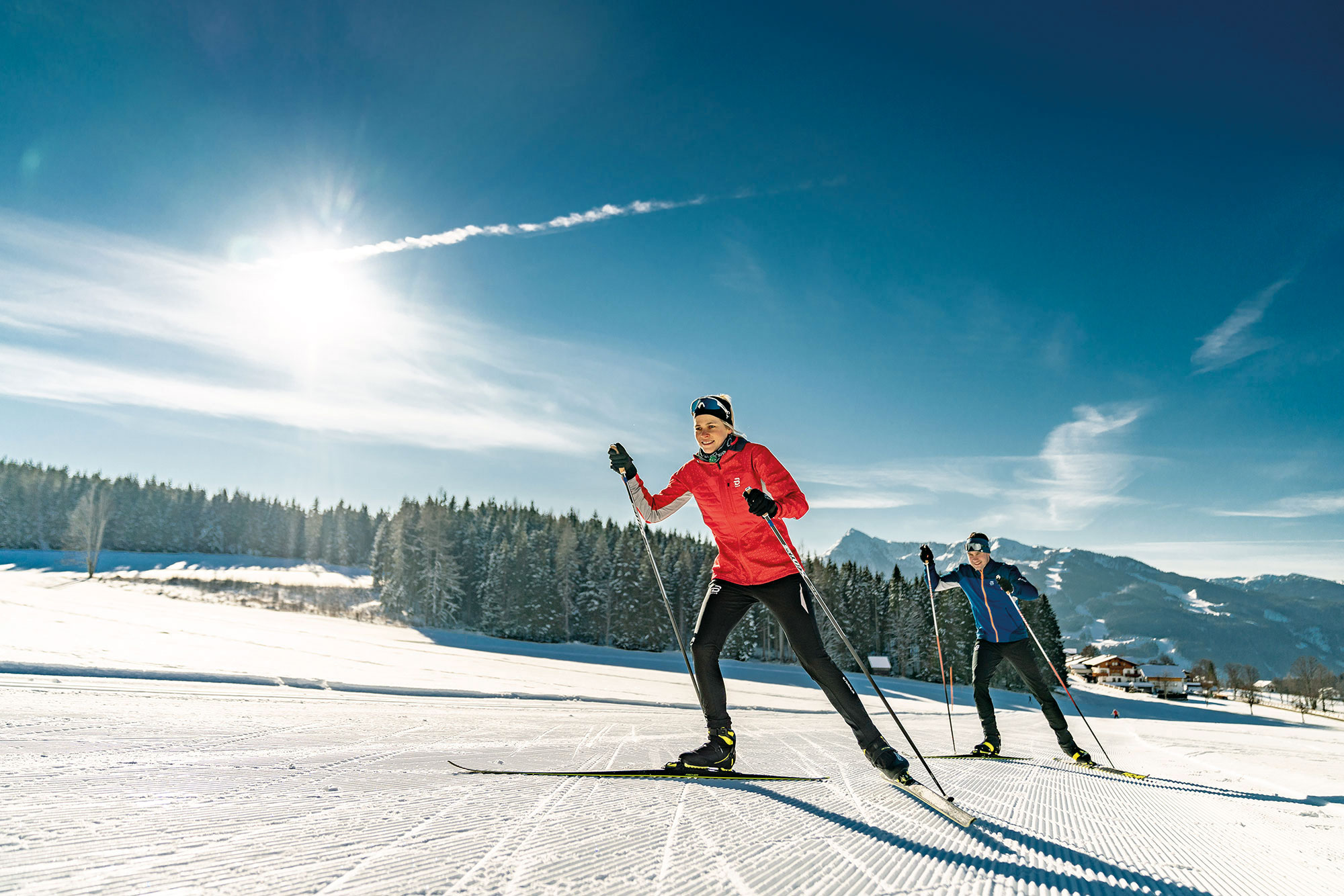 Langlaufen - Winterurlaub in Ramsau am Dachstein, Urlaubsregion Schladming-Dachstein