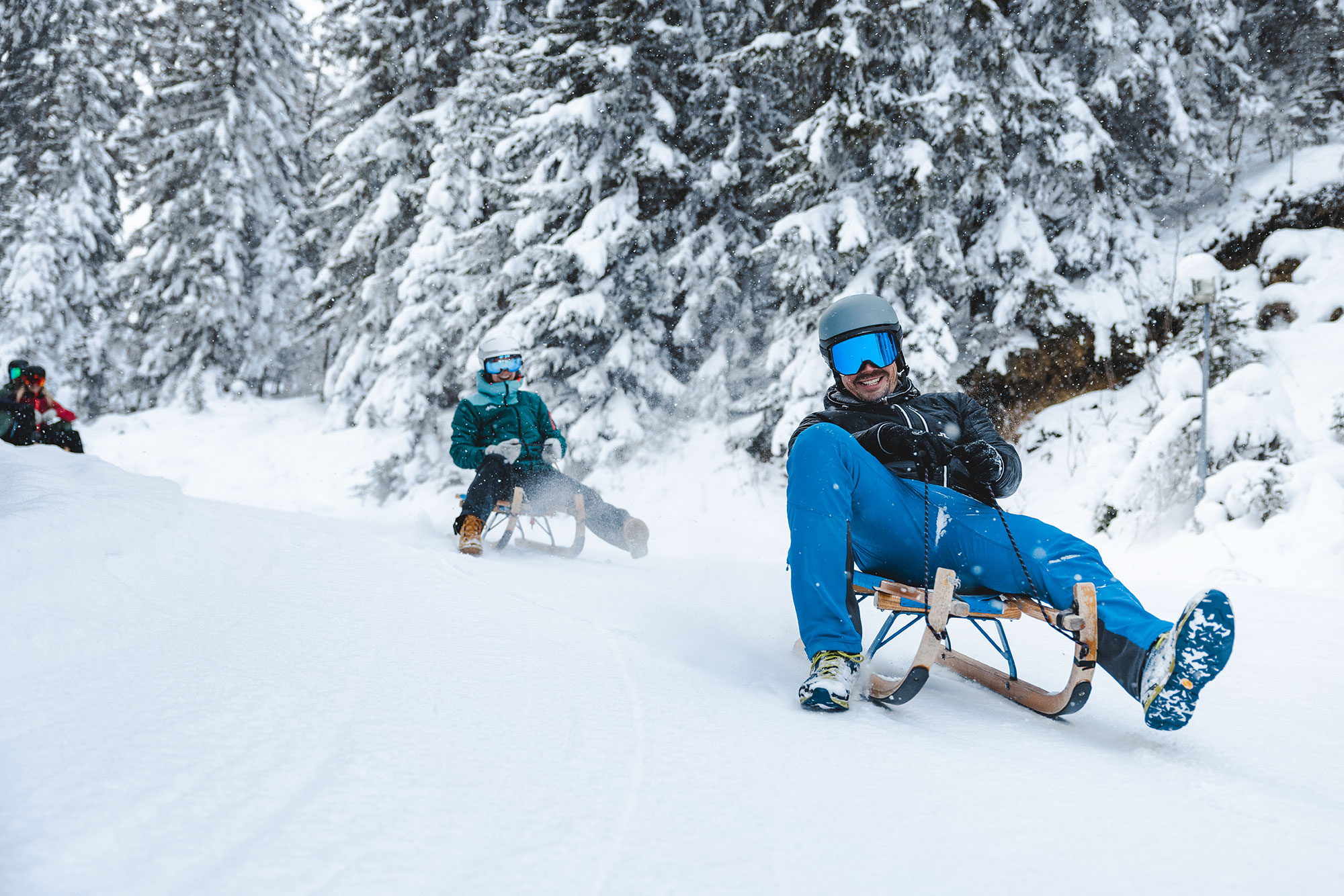 Rodeln - Winterurlaub in der Urlaubsregion Schladming-Dachstein
